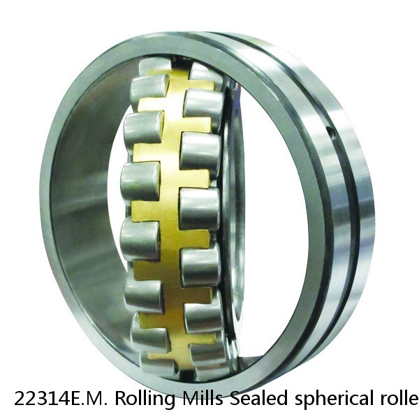 22314E.M. Rolling Mills Sealed spherical roller bearings continuous casting plants