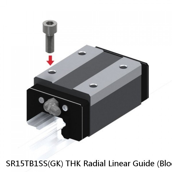 SR15TB1SS(GK) THK Radial Linear Guide (Block Only) Interchangeable SR Series