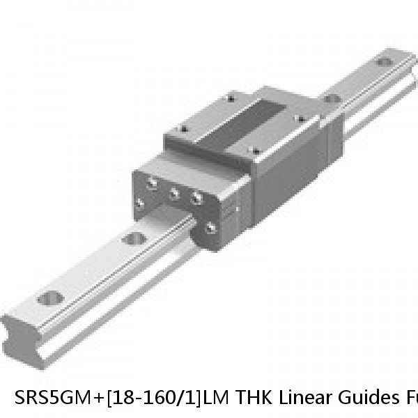 SRS5GM+[18-160/1]LM THK Linear Guides Full Ball SRS-G  Accuracy and Preload Selectable