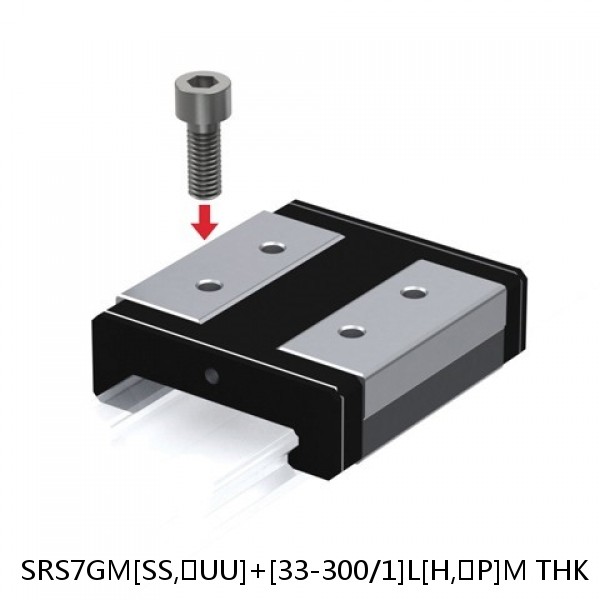 SRS7GM[SS,​UU]+[33-300/1]L[H,​P]M THK Linear Guides Full Ball SRS-G  Accuracy and Preload Selectable