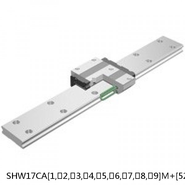 SHW17CA[1,​2,​3,​4,​5,​6,​7,​8,​9]M+[52-1800/1]L[H,​P,​SP,​UP]M THK Linear Guide Caged Ball Wide Rail SHW Accuracy and Preload Selectable