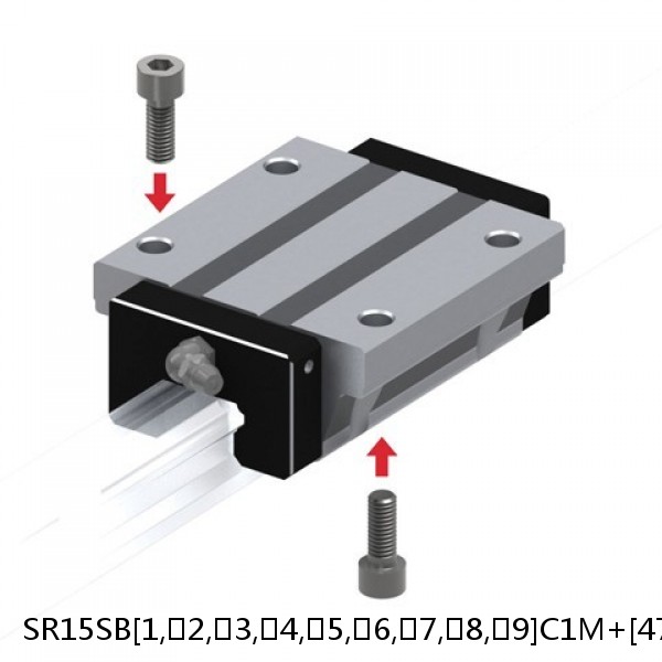 SR15SB[1,​2,​3,​4,​5,​6,​7,​8,​9]C1M+[47-1240/1]L[H,​P,​SP,​UP]M THK Radial Load Linear Guide Accuracy and Preload Selectable SR Series