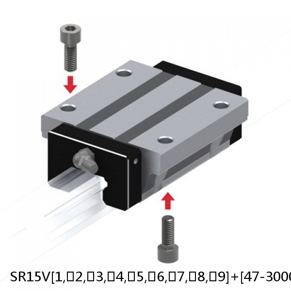 SR15V[1,​2,​3,​4,​5,​6,​7,​8,​9]+[47-3000/1]L THK Radial Load Linear Guide Accuracy and Preload Selectable SR Series