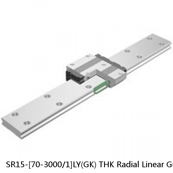 SR15-[70-3000/1]LY(GK) THK Radial Linear Guide (Rail Only)  Interchangeable SR and SSR Series