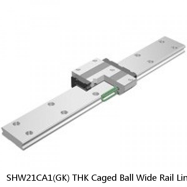 SHW21CA1(GK) THK Caged Ball Wide Rail Linear Guide (Block Only) Interchangeable SHW Series