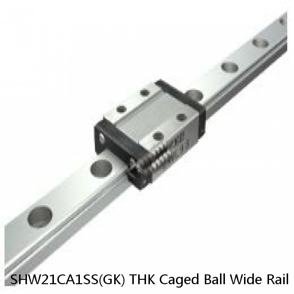 SHW21CA1SS(GK) THK Caged Ball Wide Rail Linear Guide (Block Only) Interchangeable SHW Series