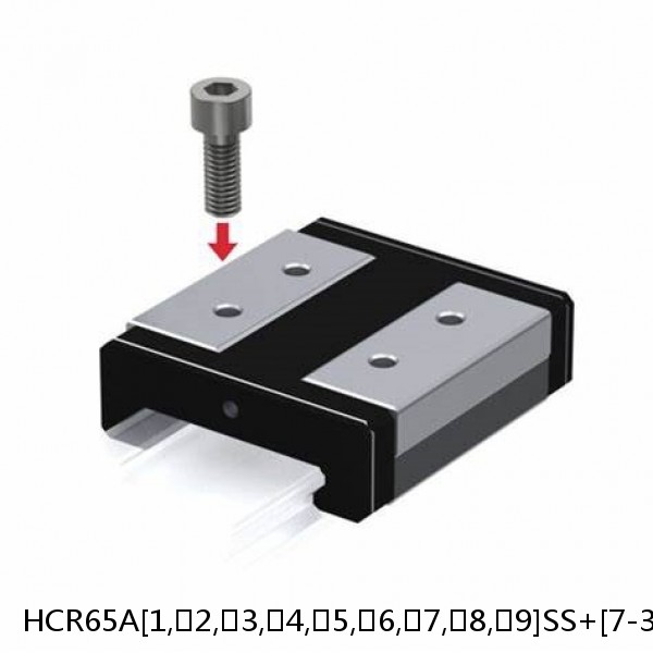 HCR65A[1,​2,​3,​4,​5,​6,​7,​8,​9]SS+[7-30/1]/3000R THK Curved Linear Guide Shaft Set Model HCR