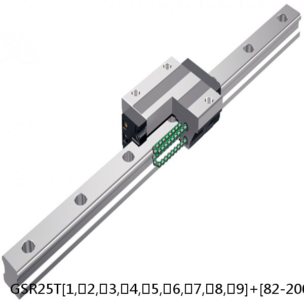 GSR25T[1,​2,​3,​4,​5,​6,​7,​8,​9]+[82-2004/1]LR THK Linear Guide Rail with Rack Gear Model GSR-R