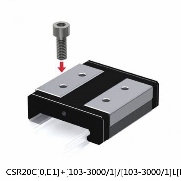 CSR20C[0,​1]+[103-3000/1]/[103-3000/1]L[P,​SP,​UP] THK Cross-Rail Guide Block Set