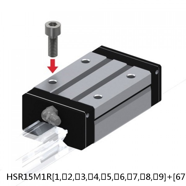 HSR15M1R[1,​2,​3,​4,​5,​6,​7,​8,​9]+[67-1240/1]L THK High Temperature Linear Guide Accuracy and Preload Selectable HSR-M1 Series