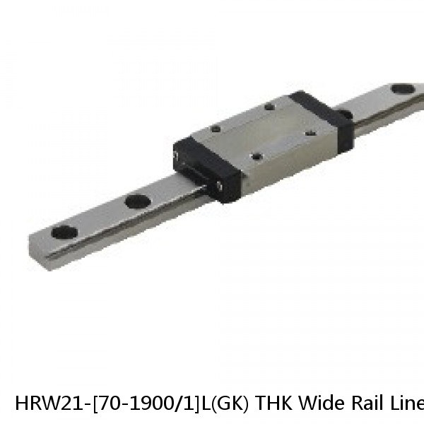 HRW21-[70-1900/1]L(GK) THK Wide Rail Linear Guide (Rail Only) Interchangeable HRW Series