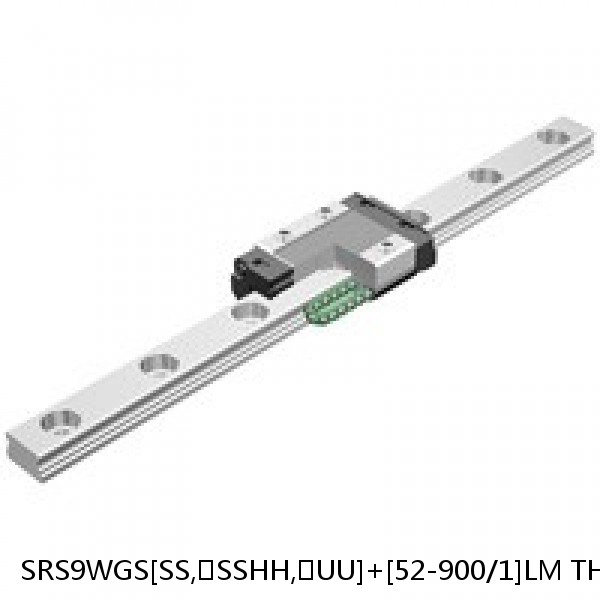 SRS9WGS[SS,​SSHH,​UU]+[52-900/1]LM THK Miniature Linear Guide Full Ball SRS-G Accuracy and Preload Selectable